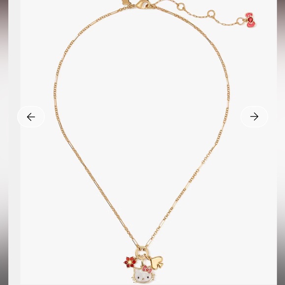 $129 Hello Kitty X Kate Spade New York Charm Pendant - Picture 4 of 7